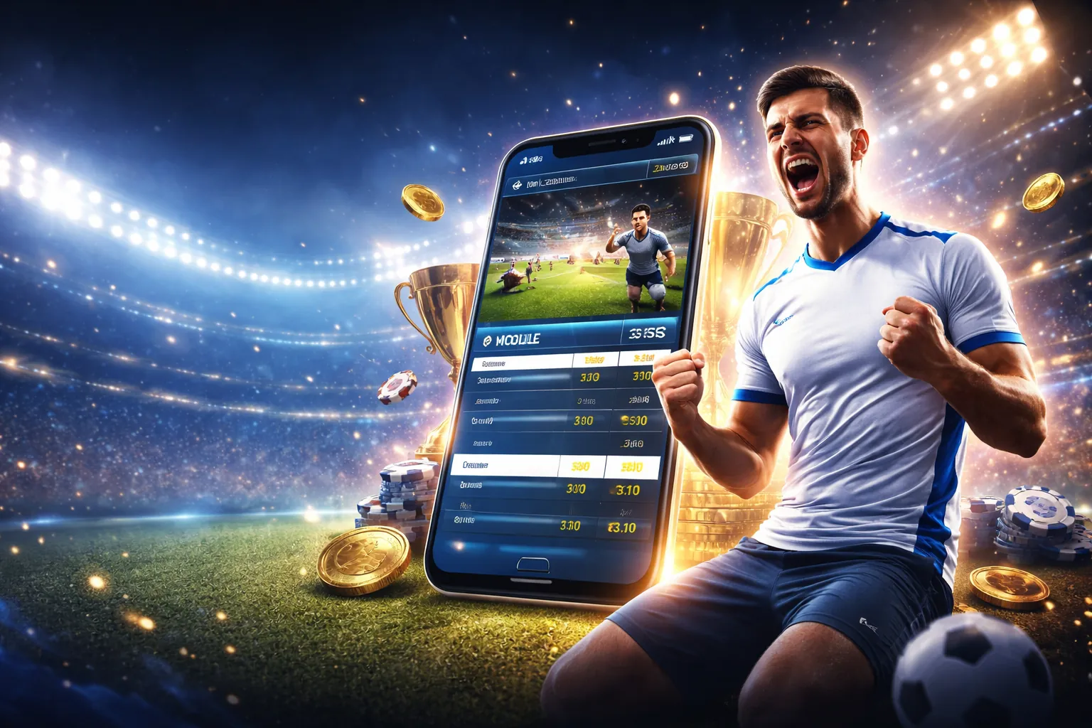 Hình nền ứng dụng Fox Bet NY với các môn thể thao